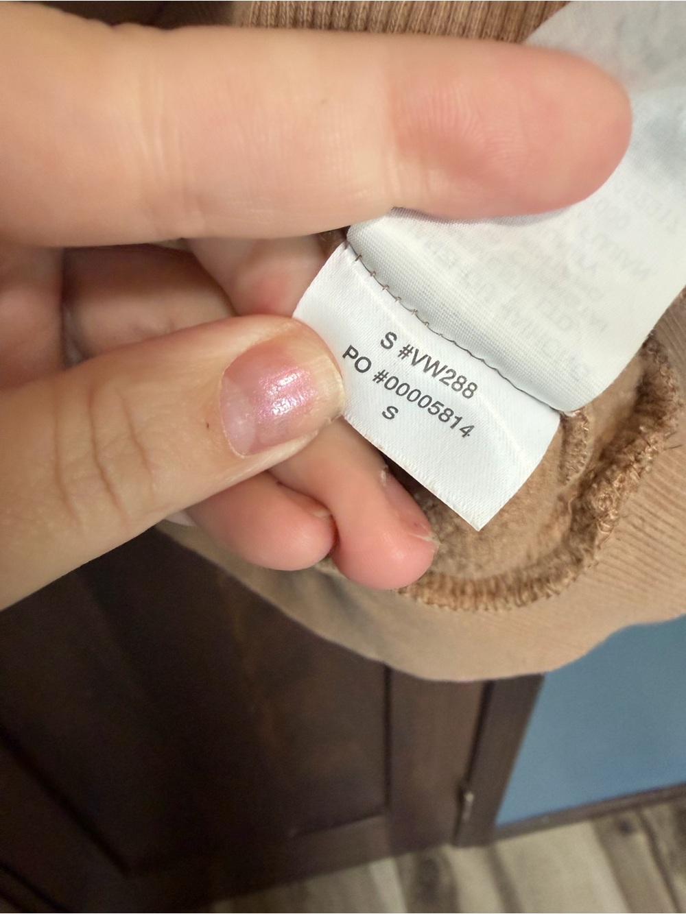 Women's Vuori Taupe Half-Zip Hooded Sweatshirt - S - Picture 5 of 5